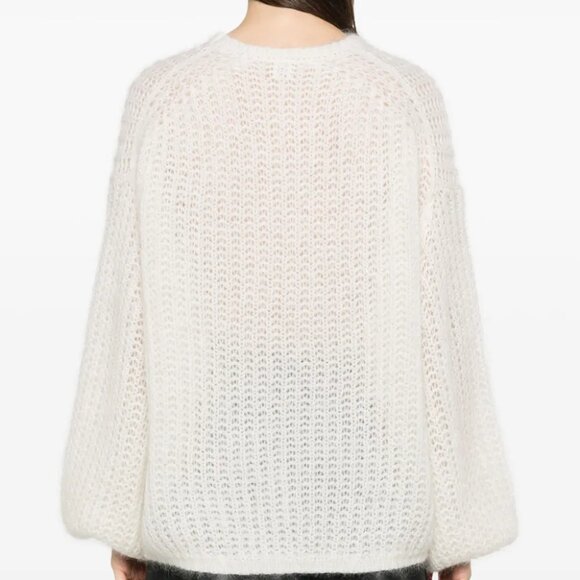 Toteme Mohair and wool-blend sweater - Picture 3 of 10